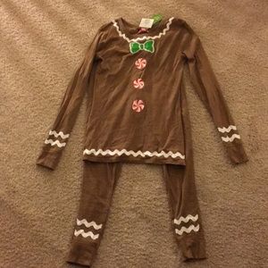 Target Gingerbread Holiday Pajamas
